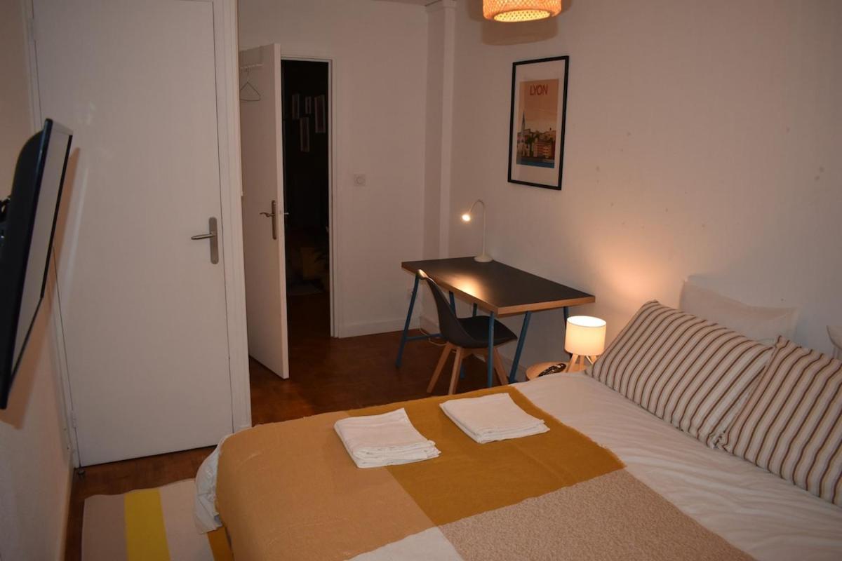 Appartement Lumineux 3 Chambres - Villeurbanne Gratte Ciel Extérieur photo