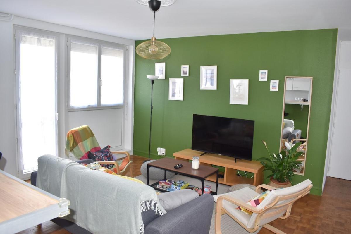 Appartement Lumineux 3 Chambres - Villeurbanne Gratte Ciel Extérieur photo