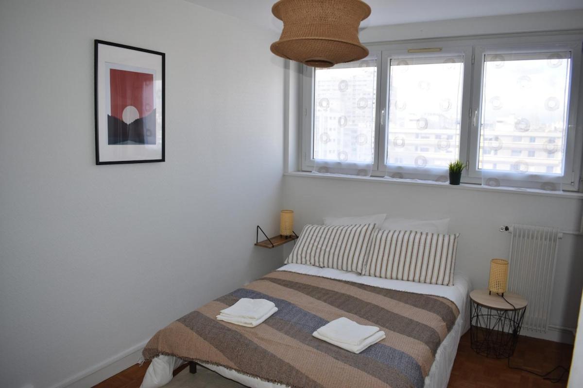 Appartement Lumineux 3 Chambres - Villeurbanne Gratte Ciel Extérieur photo